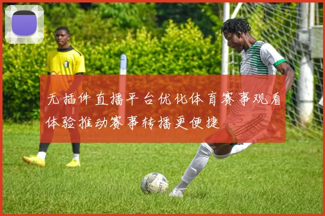 无插件直播平台优化体育赛事观看体验推动赛事转播更便捷